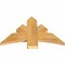 Ekena Millwork Alberta Rough Sawn Timber Gable Bracket, Western Red Cedar, 36"W x 23"H x 2"D x 6"F, 15/12 Pitch GBW036X23X0206ALB00RWR - alternate 3